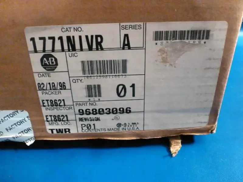 Allen-Bradley 1771-NIVR