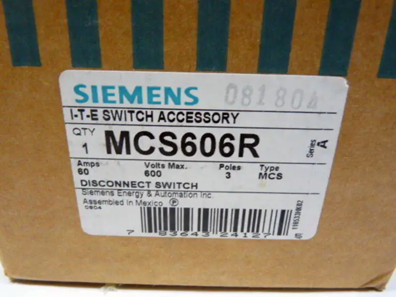 Siemens MCS606R