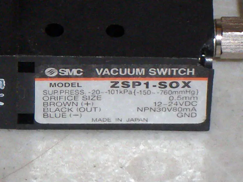 SMC ZSP1-S0X