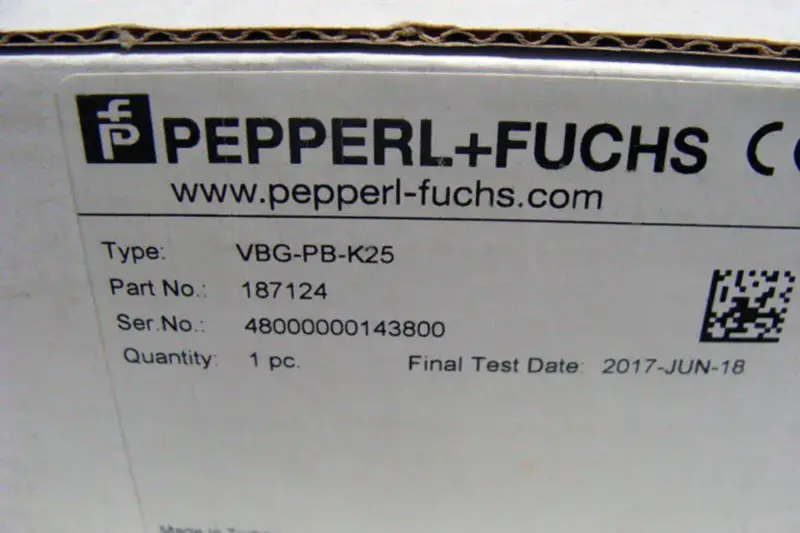 PEPPERL & FUCHS VBG-PB-K25