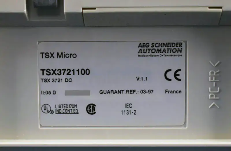 Modicon Schneider TSX3721100