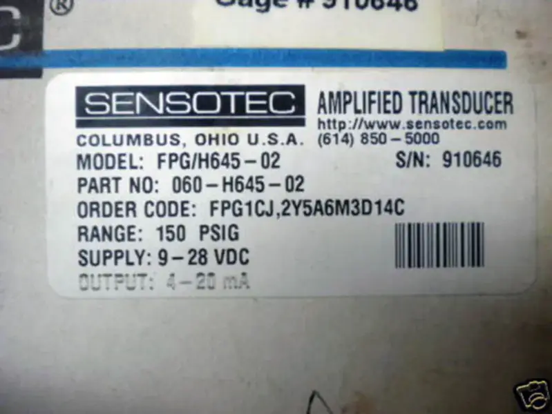 Honeywell 060H64502