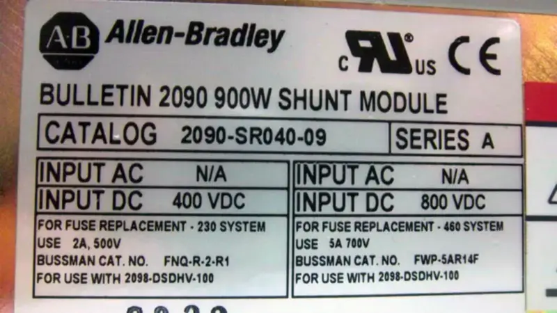 Allen-Bradley 2090-SR040-09