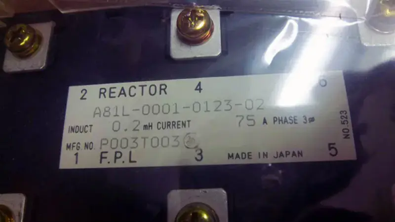 FANUC A81L-0001-0123-02