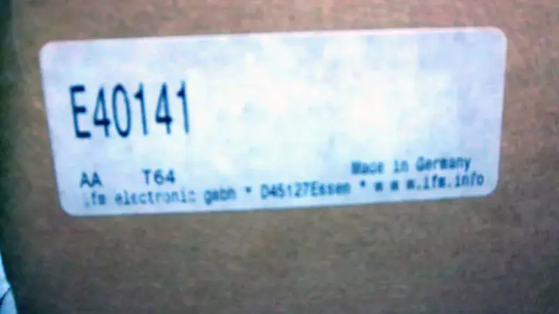 IFM EFECTOR E40141