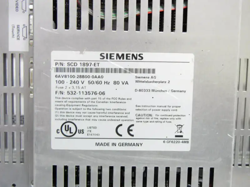 Siemens 6AV8100-2BB00-0AA0