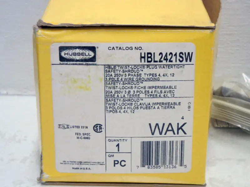 hubbell HBL2421SW