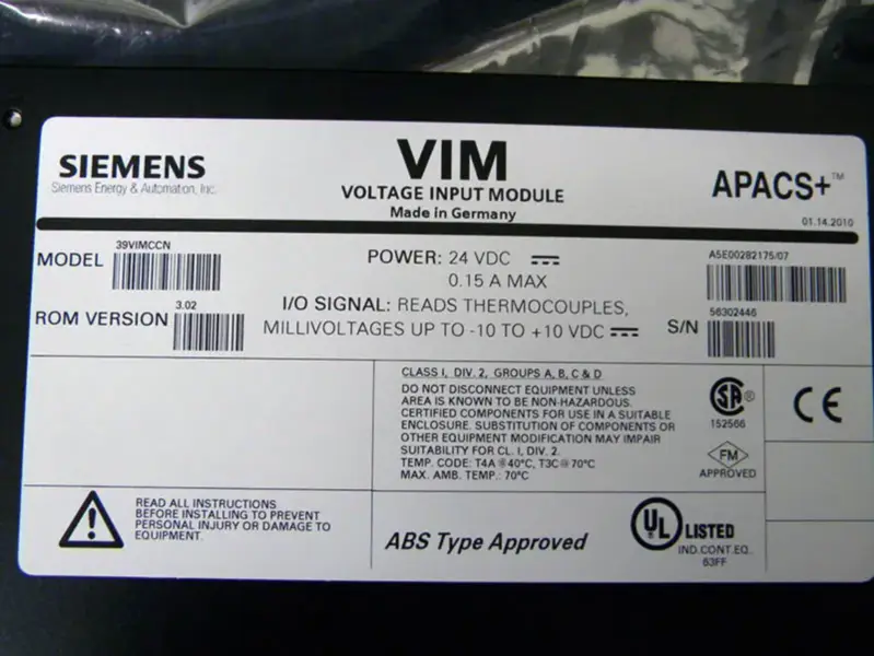 Siemens 39VIMCCN