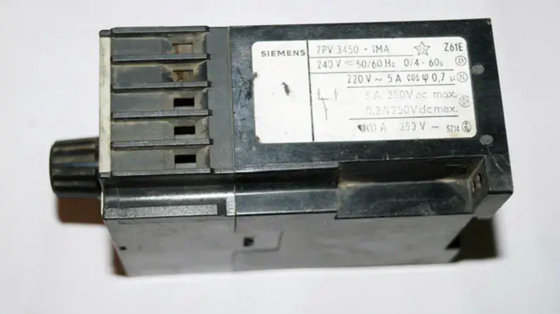 Časovač Siemens