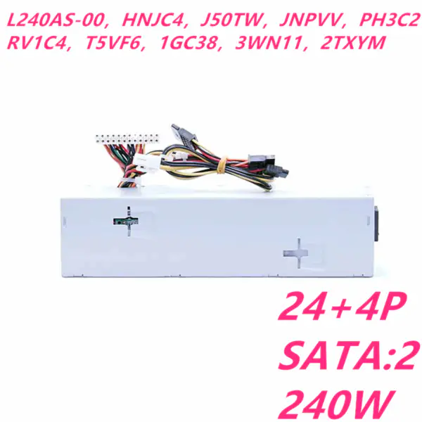 Zdroj napájení pro Dell 390 790 990 3010 7010 9010 240W napájecí zdroj L240AS-00/01 D240AS-00 H240AS-00 RV1C4 T5VF6 1GC38 2TXYM