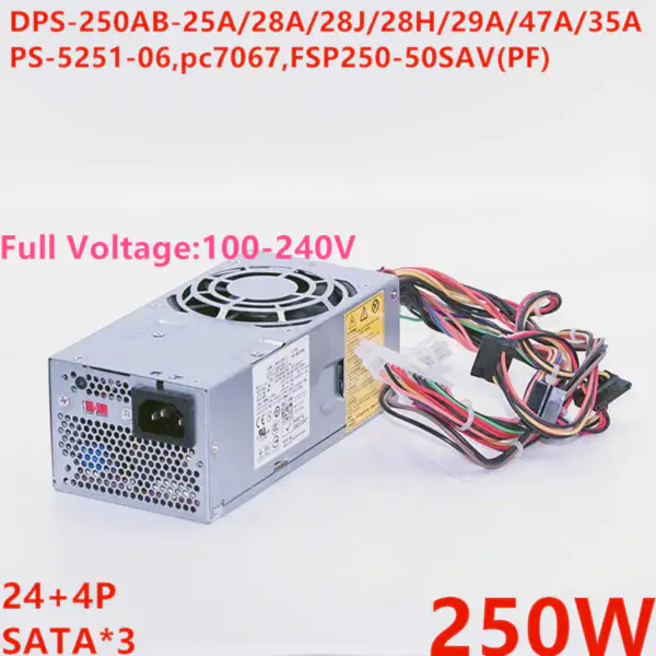 Zdroj napájení pro Dell 580 250W napájecí zdroj DPS-250AB-25A DPS-250AB-28A DPS-250AB-28J DPS-250AB-28H/29A/47A/35A FSP250-50SAV PC7067