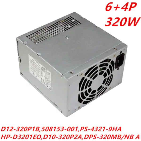 Zdroj napájení pro HP 6000 8000 4000 320W D12-320P1B PS-4321-9HA HP-D3201EO D10-320P2A DPS-320MB A DPS-320NB A