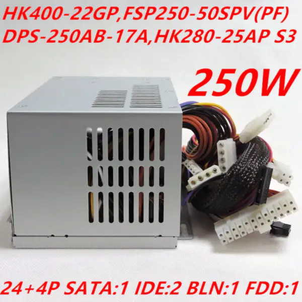 Zdroj napájení pro Huntkey BTX a4800c 6800 6600 4200 8000 250W napájecí zdroj FSP250-50SPV DPS-250AB-17A HK400-22GP HK280-25AP
