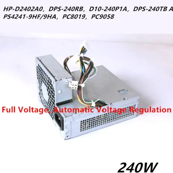 Napájecí zdroj HP 6200 8000 8300 240W HP-D2402A0 HP-D2402EO D10-240P1A DPS-240TB A PS-4241-9HA PC8019 PC9058