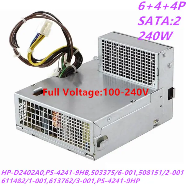 Napájecí zdroj HP Z200 4000 240W HP-D2402A0 PS-4241-9HB HP-D2402E0 508151/613762-001 PS-4241-9HP D10-240P1A