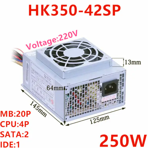 Napájecí zdroj pro Huntkey MICRO MATX 800 3000 250W napájecí zdroj HK350-42SP HK350-41SP hk320-42sp/41sp hk300-41dp HK400-55AP HK300-51AP