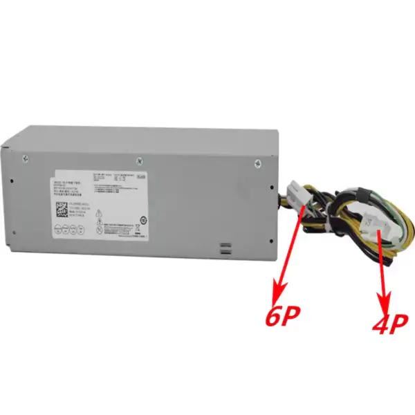 Zdroj napájení pro Dell 3250 3252 3267 3668 3669 3040 3046 3050 5040 7040 6pinový 240W napájecí zdroj B240AM-02 H240NM-00 H240ES-02