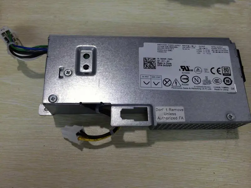 06YWW7 04GVWP Pro Optiplex 7010 9010 9020 780 790 990 USFF 200W spínaný zdroj napájení PSU