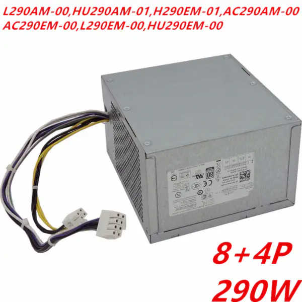 Dell 3020 7020 9020 8Pin 290W napájecí zdroj HU290AM-01 D290EM-01 AC290EM-00 F290EM-00 HU290EM-00 L290BM-01