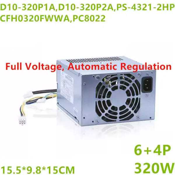 HP 4000 4300 6000 6200 680 880 G1 320W napájecí zdroj D10-320P1A PS-4321-2HP CFH0320FWWA PC8022 HP-D3201EO