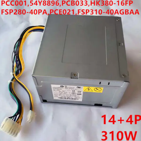 Zdroj napájení pro Lenovo H530 M8400T TS140 14Pin 310W FSP310-40AGBAA