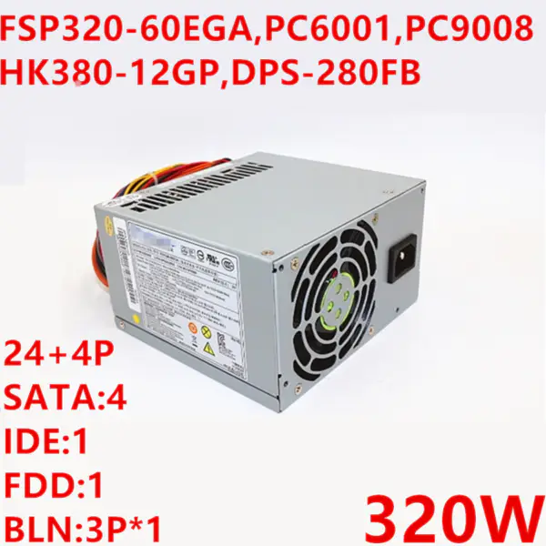 Zdroj napájení pro spínaný zdroj Lenovo 320W FSP320-60EGA PC6001 PC9008 HK380-12GP DPS-280FB 45j9431