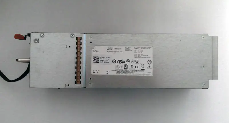 600W Hot Swap zdroj H600E-S0 0NFCG1 pro Powervault MD1220 MD3200 MD3600I