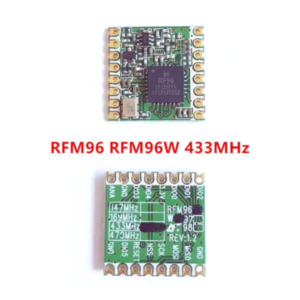 Originální LoRa FSK GFSK 00K RFM98 RFM98W 433Mhz SX1278 modul bezdrátového vysílače přenosová rychlost 300Kbps datové rozhraní SPI