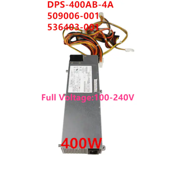 Zdroj napájení pro HP DL320G6 DL120G6 DL120G7 400W spínaný zdroj napájení DPS-400AB-4 A 509006-001 536403-001