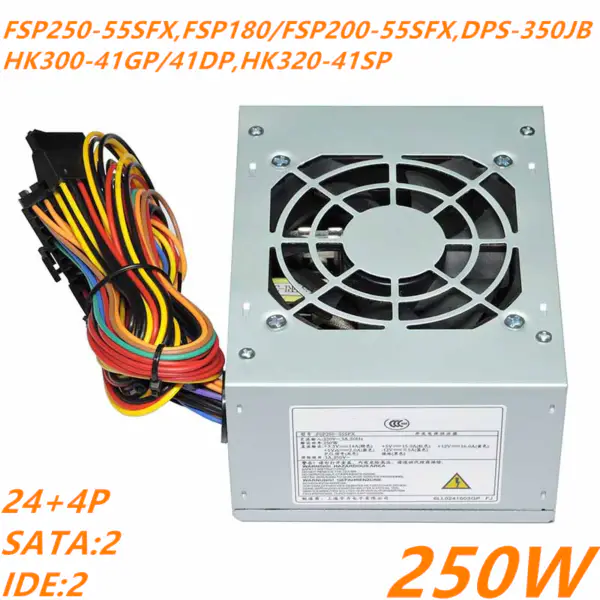 Zdroj napájení pro FSP MATX 250W napájecí zdroj FSP250-55SFX FSP180-55SFX FSP200-55SFX DPS-350JB HK300-4GP HK300-41DP HK320-41SP