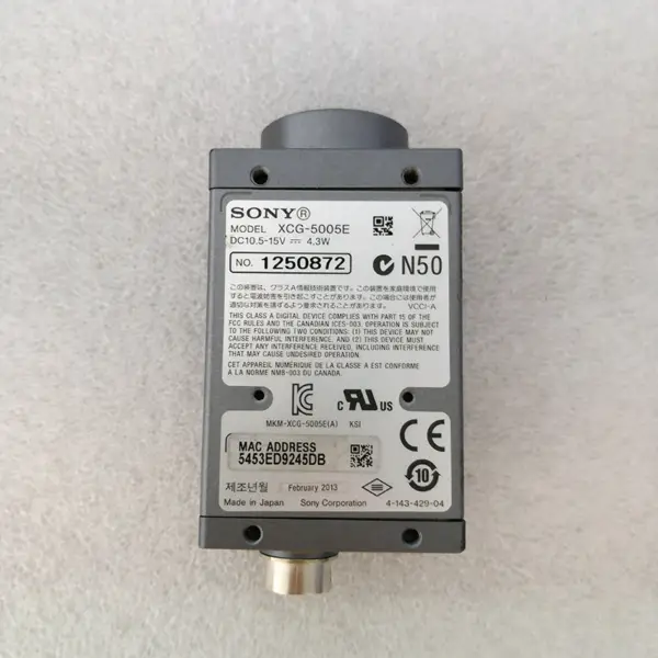 SONY XCG-5005E Průmyslová CCD kamera 5 megapixelů