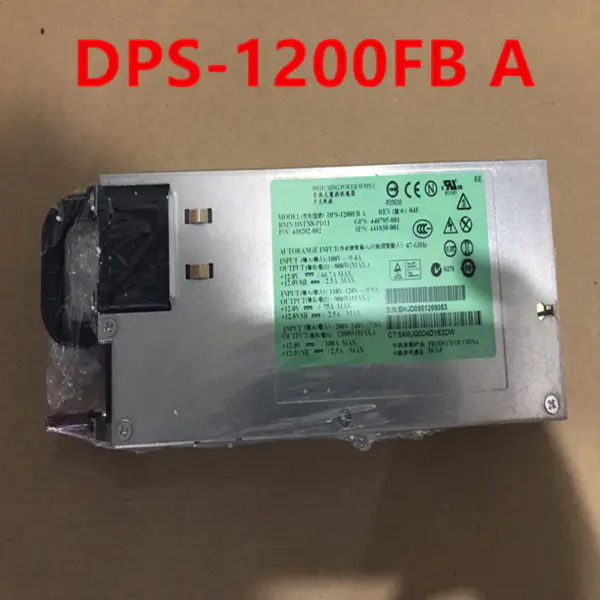 Zdroj napájení pro HP DL580G5 1200W HSTNS-PD11 DPS-1200FB A 438202-001/002 440785-001 437572-B21 441830-001