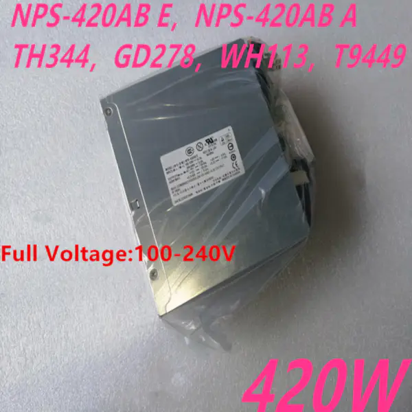 Dell PE840 PE830 PE800 420W spínaný zdroj napájení NPS-420AB E NPS-420AB A TH344 GD278 WH113 T9449