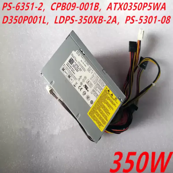 Zdroj napájení pro Dell 410 530 540 560 580 620 350W PS-6351-2 CPB09-001B ATX0350P5WA DPS-350XB-2A PS-5301-08