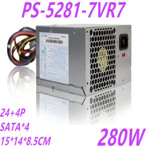 Zdroj napájení pro Lenovo Dell HP 280W spínaný zdroj PS-5281-7VR PS-5281-7 PS-5281-7VR7