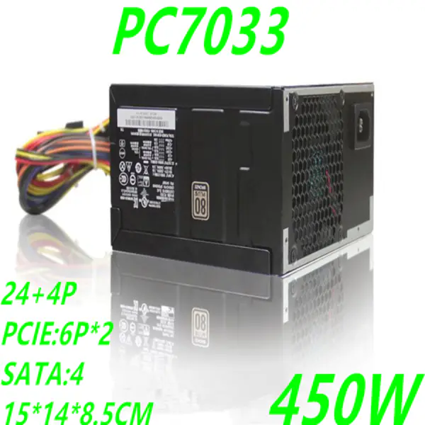 Zdroj napájení pro Lenovo Dell/HP 80plus Bronze IdeaCentre Y710 Y700 Y900 450W Spínaný zdroj PC7033 FSP350-60AGBAK