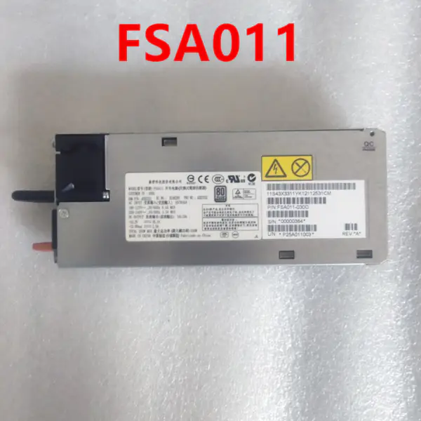 IBM X3550 X3650 M4 550W spínaný napájecí zdroj FSA011 94Y8109 94Y8110 43X3311 43X3312