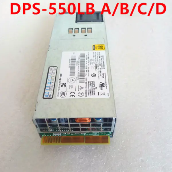 Zdroj napájení pro Lenovo RD540 640 630 440 340 330 550W Napájecí zdroj DPS-550LB D DPS-550LB C DPS-550LB B DPS-550LB A
