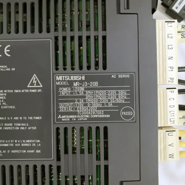MITSUBISHI MR-J3-20B Servopohon