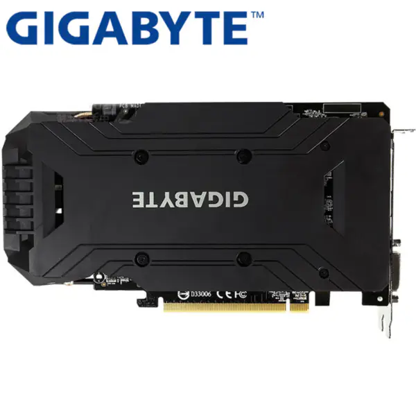 GIGABYTE GTX 1060 3GB 192Bit GDDR5 Video Card Použité grafické karty pro nVIDIA VGA karty Geforce GTX 1050 Ti HDMI 750 960