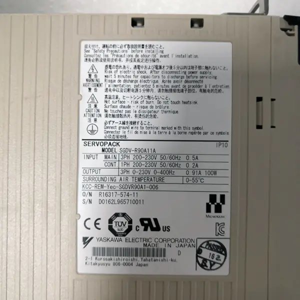 YASKAWA SGDV-R90A11A