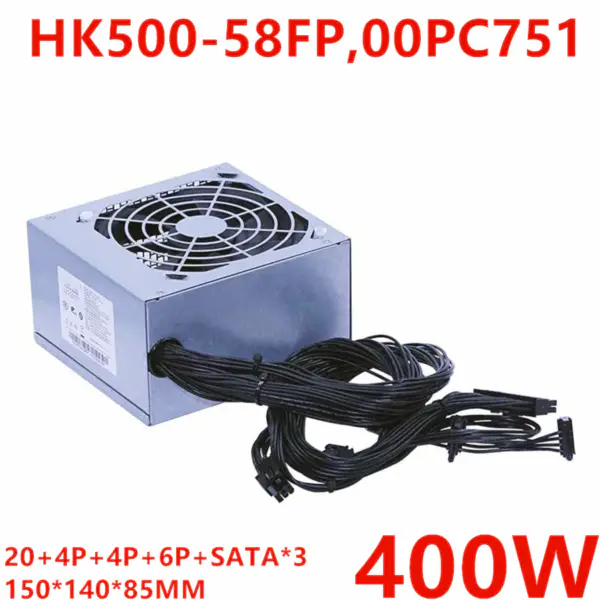 Napájecí zdroj pro Lenovo 7000 9000 Jmenovitý výkon 400 W špičkový 500 W spínaný zdroj HK500-58FP 00PC751
