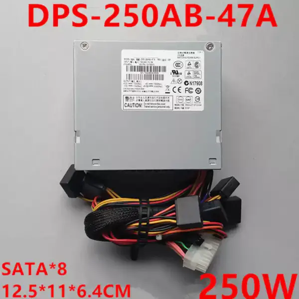 Zdroj napájení pro Hanker DVR NVR 20Pin SATA*8 250W spínaný zdroj DPS-250AB-47 A DPS-250AB-47 C