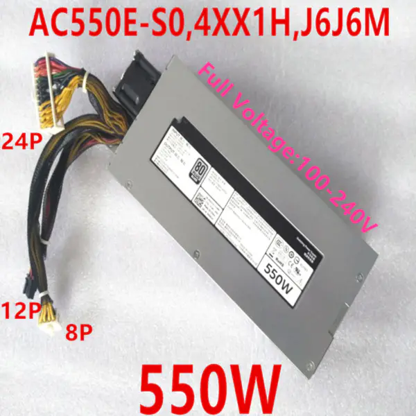 Zdroj napájení pro Dell R420 R320 550W spínaný zdroj AC550E-S0 DH550E-S0 DPS-550NB A 4XX1H J6J6M