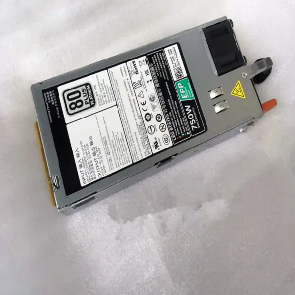 Dell R530 R630 R730 T430 EPP 750W napájecí zdroj L750E-S0 G6W6K V1YJ6 HTRH4 TPJ2X D750E-S6 E750E-S1 0XW8W
