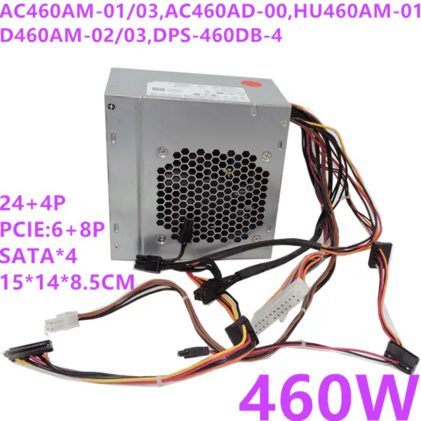 Zdroj napájení pro Dell T3630 5680 R7 R6 R5 460W AC460AM-01 AC460AM-03 DPS-460DB-4 A DPS-460DB-15 A DPS-460CB-15A