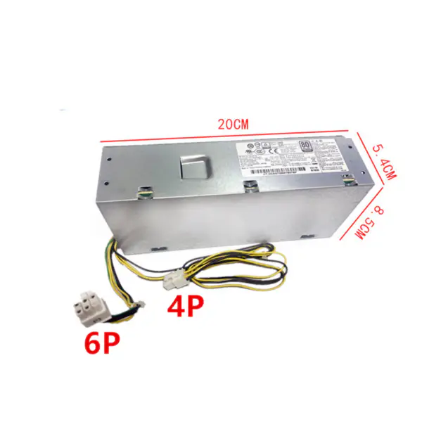 Zdroj napájení pro Lenovo 510S 700 280 G2 400 G4 6Pin 180W napájecí zdroj PCH018 DPS-180AB-22 A DPS-180AB-22 B PCF011 PA-1181-7