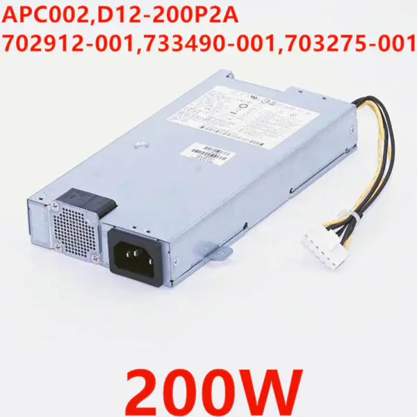 Zdroj napájení pro HP ElileOne 800 AIO 200W spínaný zdroj APC002 D12-200P2A 702912-001 733490-001 703275-001