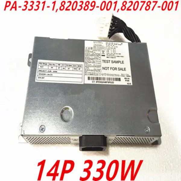 Zdroj napájení pro HP AIO 14Pin 330W spínaný zdroj PA-3331-1 820389-001 820787-001
