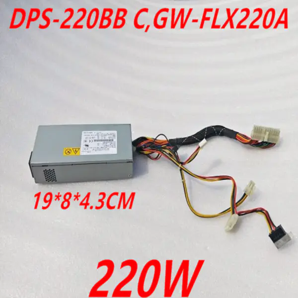 Zdroj napájení pro Delta AI0 ATX E200 1U 220W spínaný zdroj DPS-220BB C GW-FLX220A